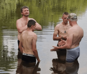 soldier baptism